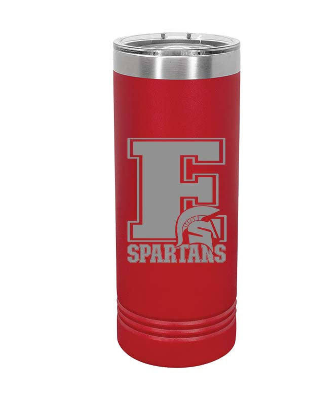 Custom Design Engraved 22 oz Skinny Tumbler