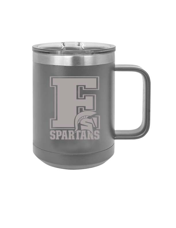 Custom Design Engraved 15 oz Coffee Mug