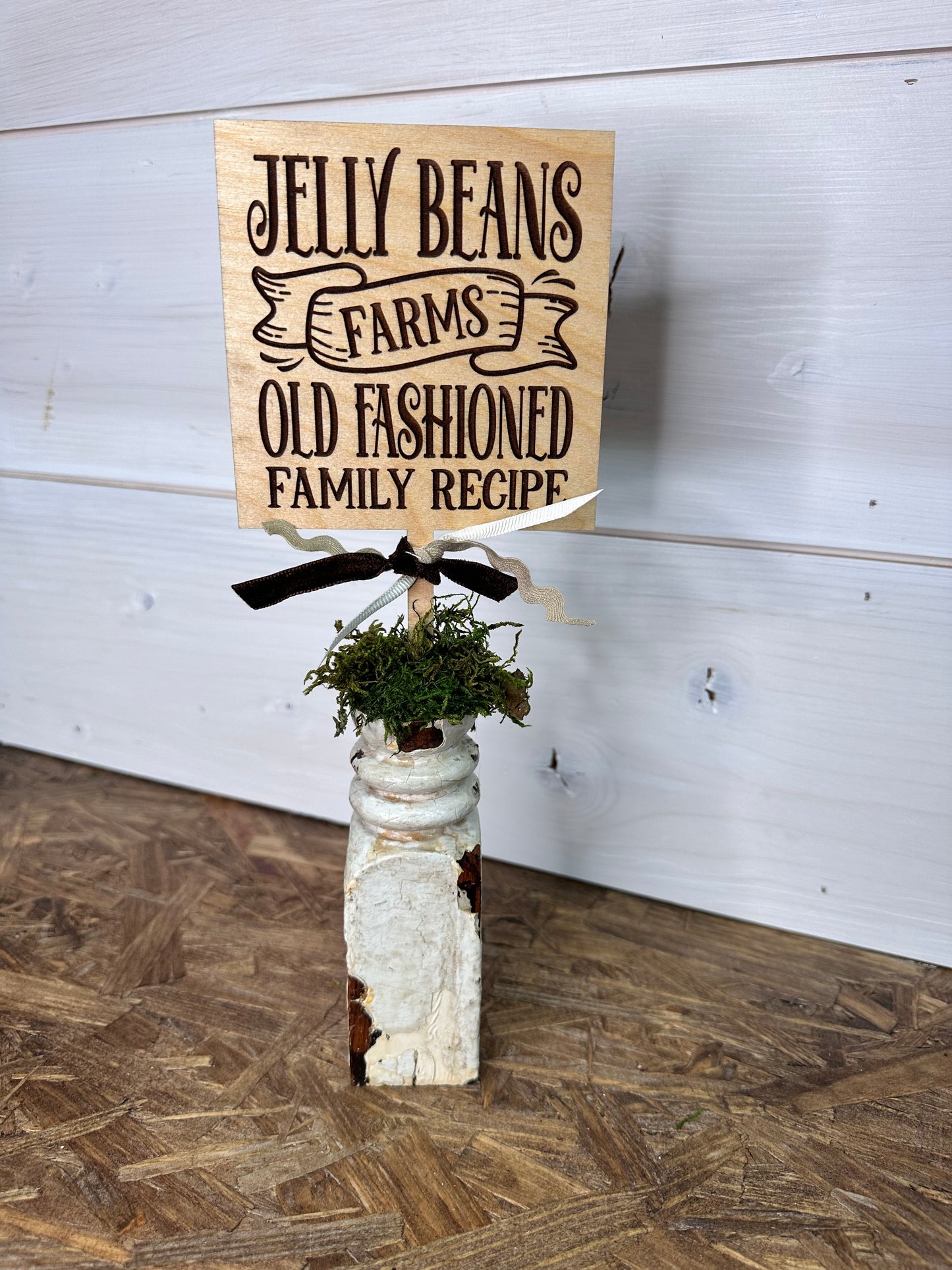 Jelly Bean Farm Sign