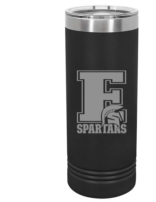 Custom Design Engraved 22 oz Skinny Tumbler